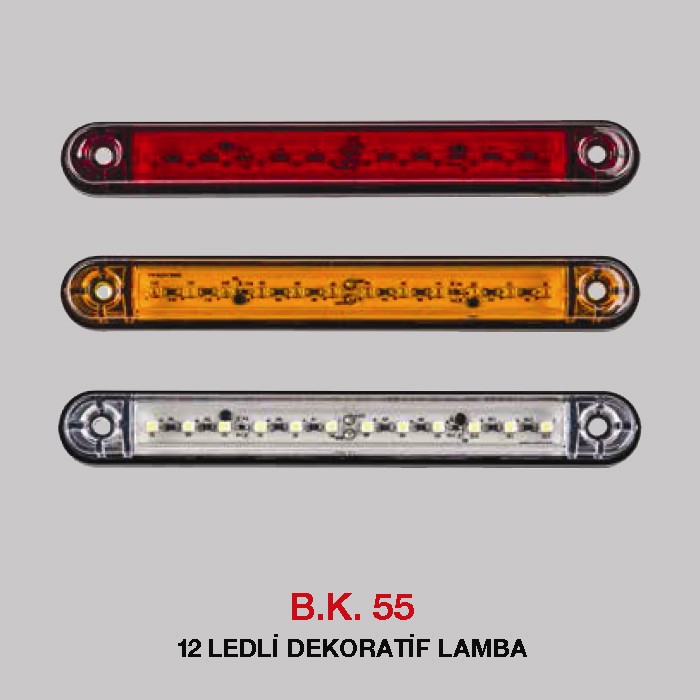 B.K 55 - 12 LEDLİ DEKORATİF LAMBA