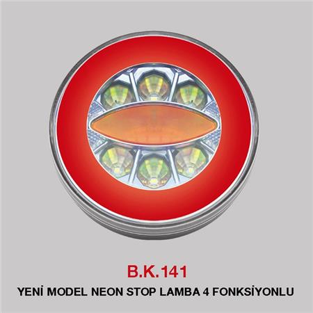 B.K 141A - YENİ MODEL NEON STOP LAMBA 3 FONKSİYONLU