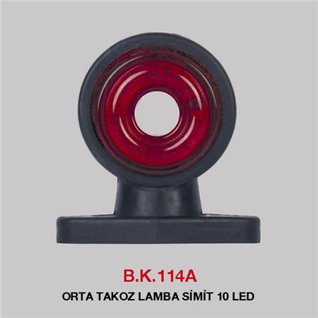 B.K 114A - ORTA TAKOZ LAMBA SİMİT 10 LED